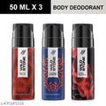 Wild Stone Legend, Red and Ultra Deodorant For Men 50 ml Pack-3